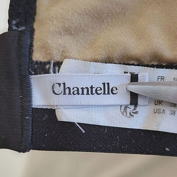 Chantelle Black C Magnifique Full Bust Wirefree Bra - Picture 11 of 15